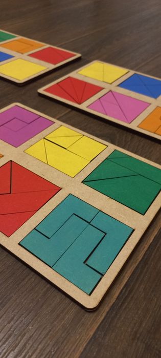 Сложи квадрат квадраты Никитина Нікітіна игрушка гра игра для ребенка