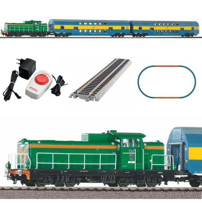 Zestaw startowy SM42 2 wagony piętrowe Piko 97934