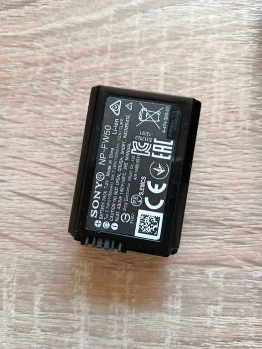 Oryginalna bateria Sony NP-FW-50 gwarancja