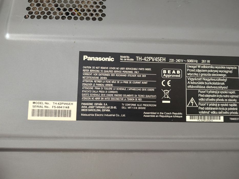 Telewizor Panasonic 42 cale Sprawny