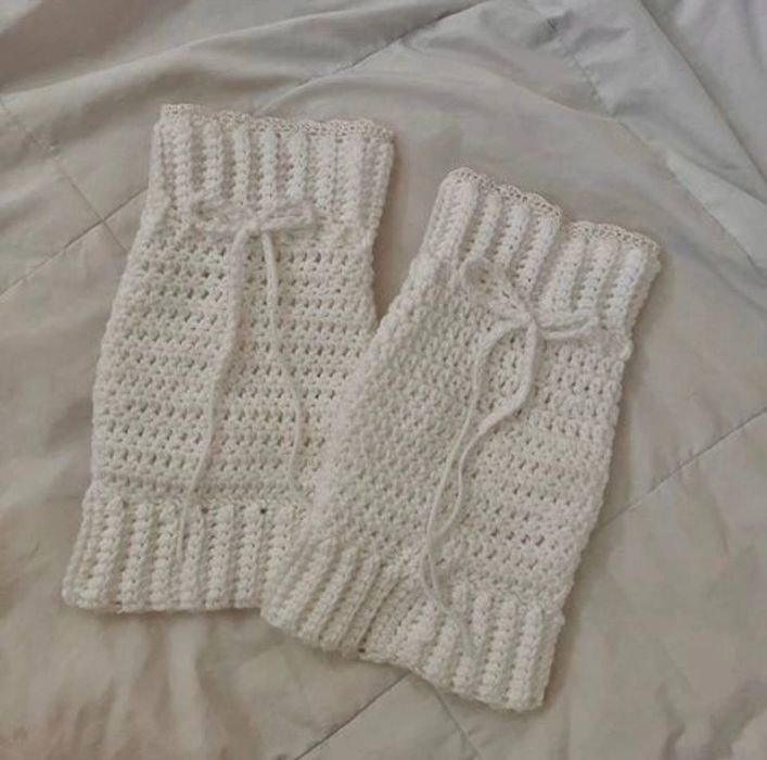 Ручні в’язані гетри / панчохи