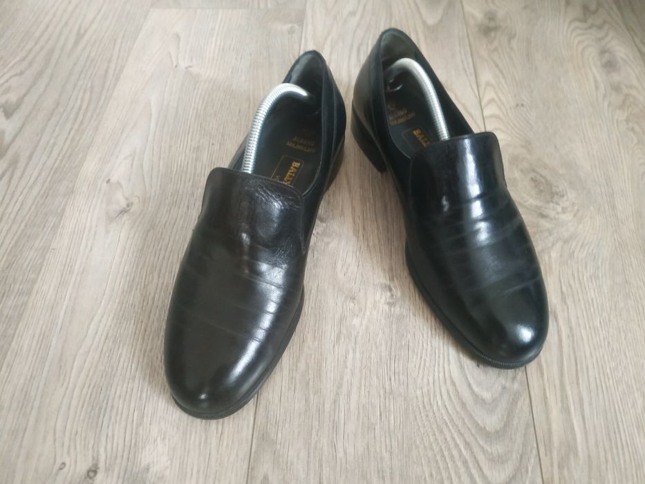 Мужские кожаные туфли лоферы Bally p.42 Швейцария