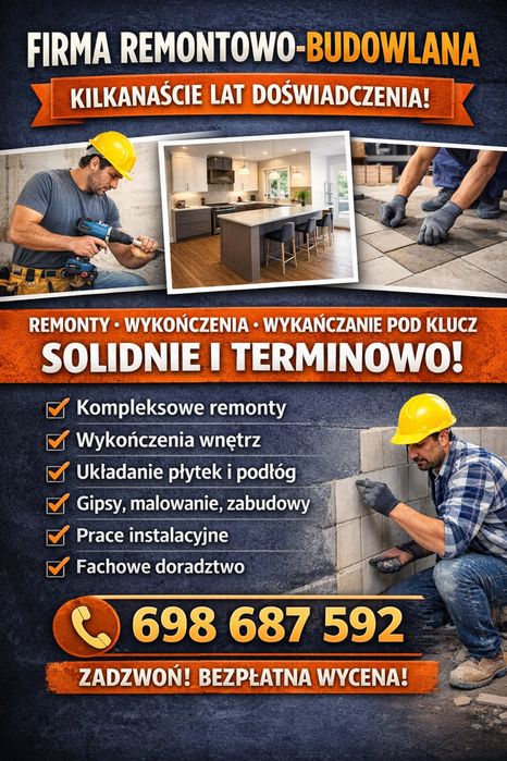 Firma Remontowo- Budowlana