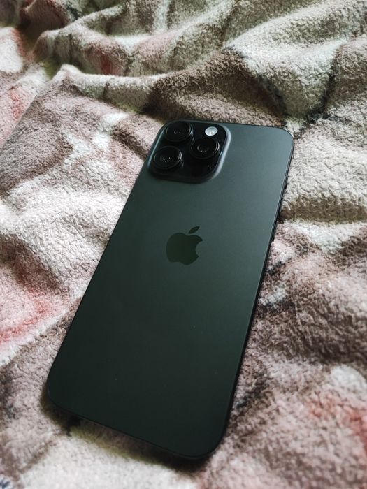 Телефон Iphone 16 pro max 256gb фіз сім black titanum