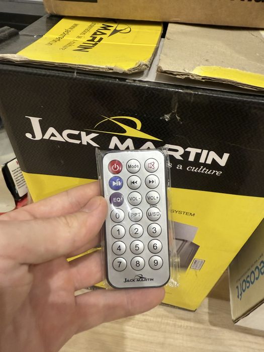 Акустична система 2.1 з сабвуфером USB FM пульт (для ПК та ТВ)