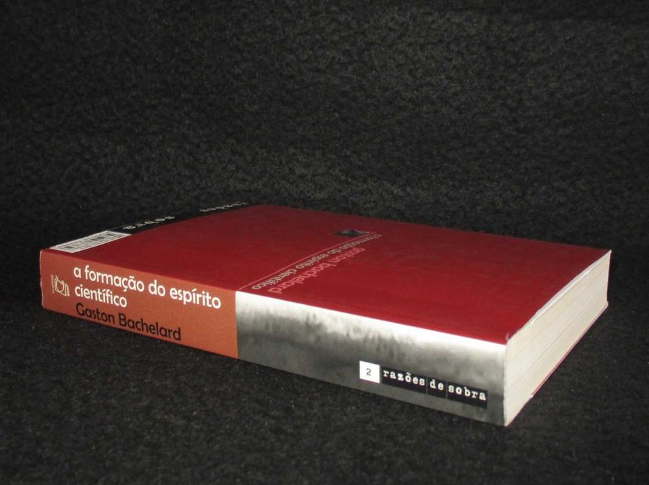 Livro A Formação do Espírito Científico Gaston Bachelard