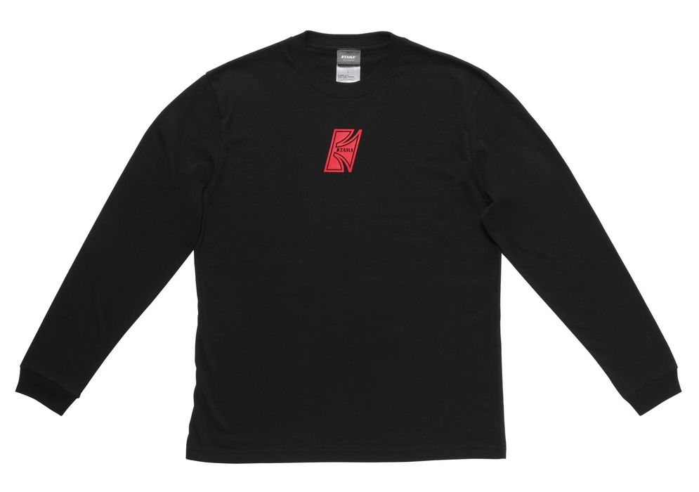 TAMA - bluza Long Sleeve czarna z Logo "T" - rozm. M