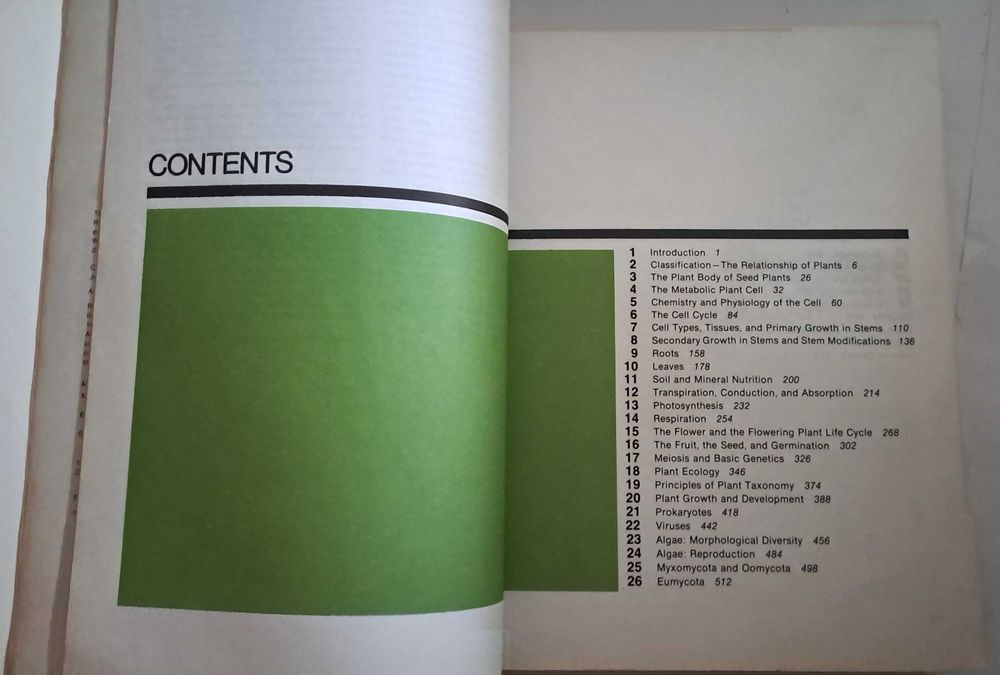 Botany - An Introduction To Plant Biology