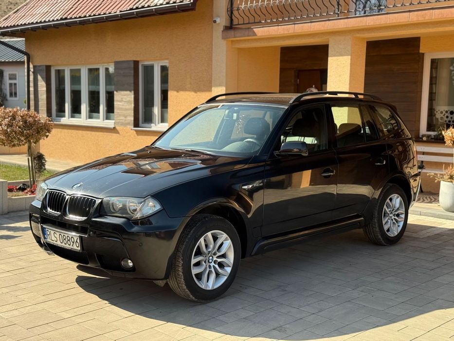 BMW X3 BMW X3 E83 2007 rok 4x4 Pełny M-Pakiet Skóra Sportsize Niski przebieg