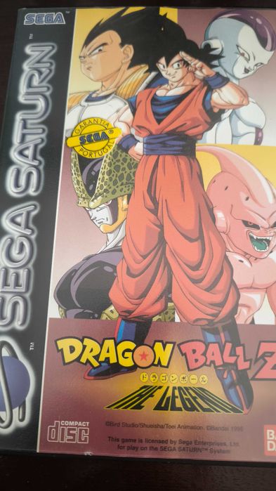Jogo Dragon Ball Z Sega Saturn