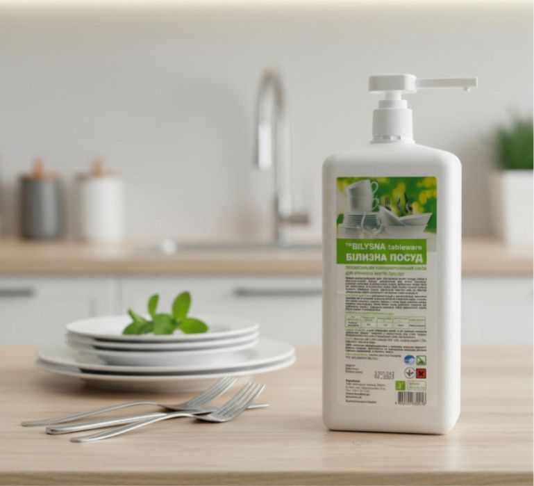РОЗПРОДАЖ /// Еко Миючий засіб Білизна посуд 1л‼️ПобутХімія Європа
