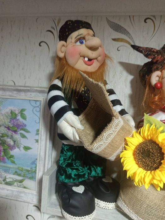 М'які (гноми)іграшки ручної роботи