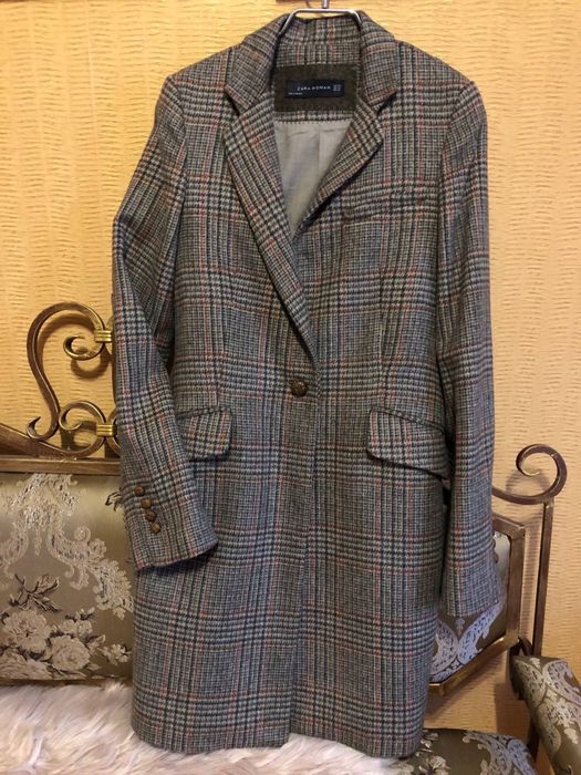 Пальто Зара размер  XS -  идёт и  на S