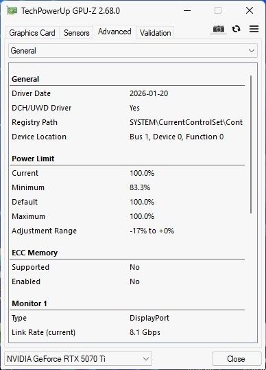 Відеокарта Palit rtx 5070 Ti