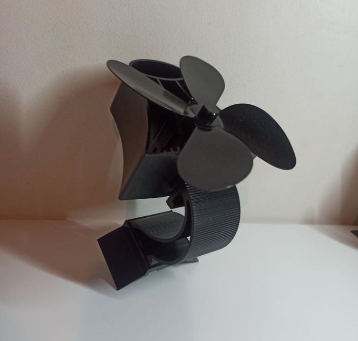 Термоелектричний вентилятор для камінів,буржуйок,печей