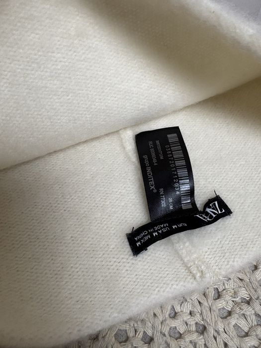 Kaszmirowa czapka Zara / 100% kaszmir