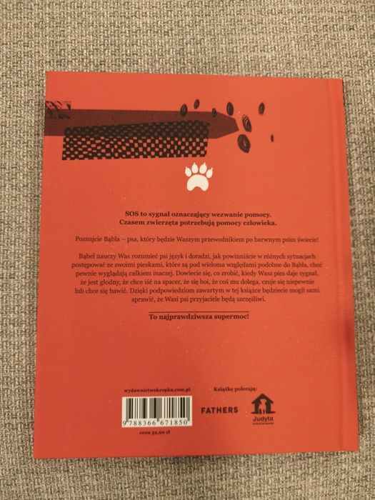 Sos pies, książka dla dzieci