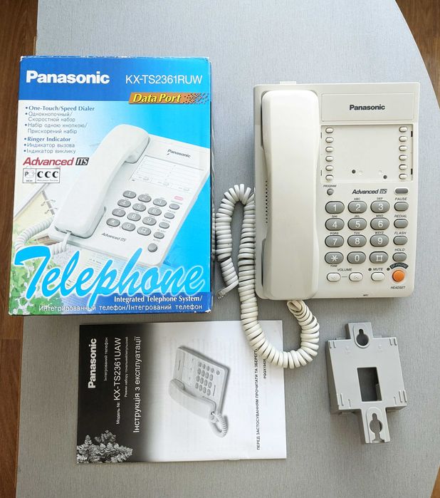 Стаціонарний телефонний апарат panasonic