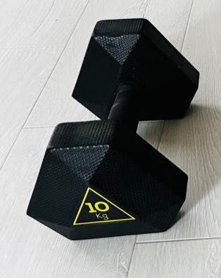 Ciężarek, hantel, 10 kg