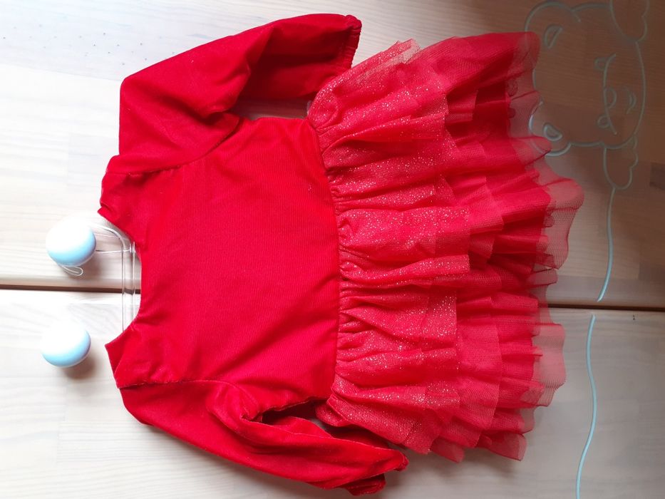 Vestido veludo tamanho 6m