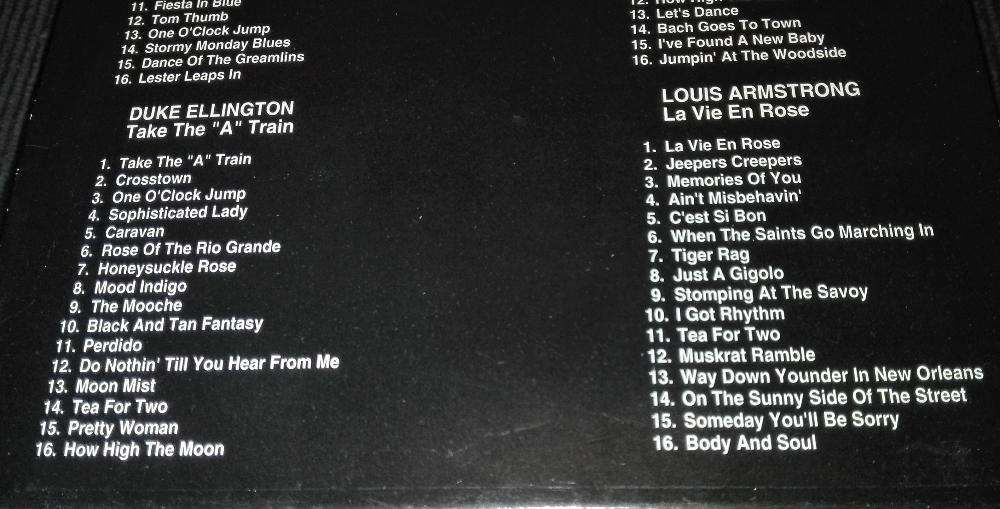 Jazz Legends - 4 CDs Box