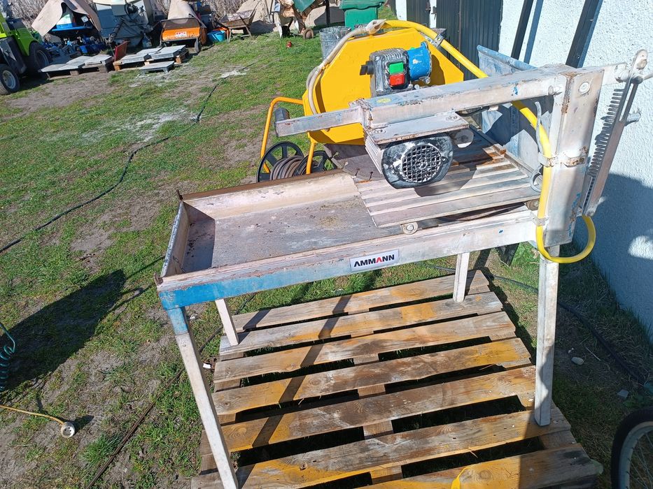Przecinarka do kostki brukowej betonu ammann