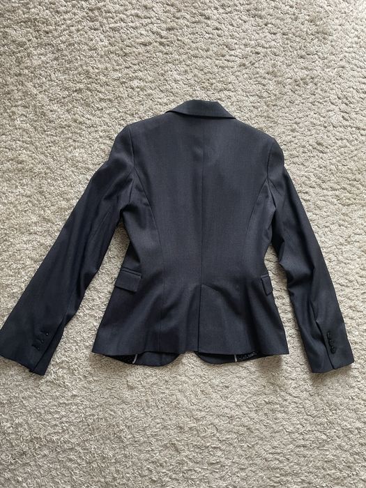 Zara marynarka, rozmiar S/34, elegancka, granatowa, wcinana