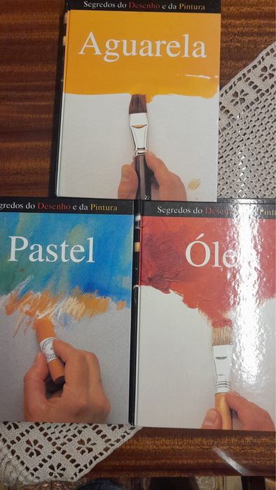 Coleção de livros Segredos do Desenho e da Pintura