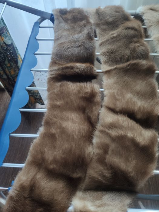 Мех норки воротник