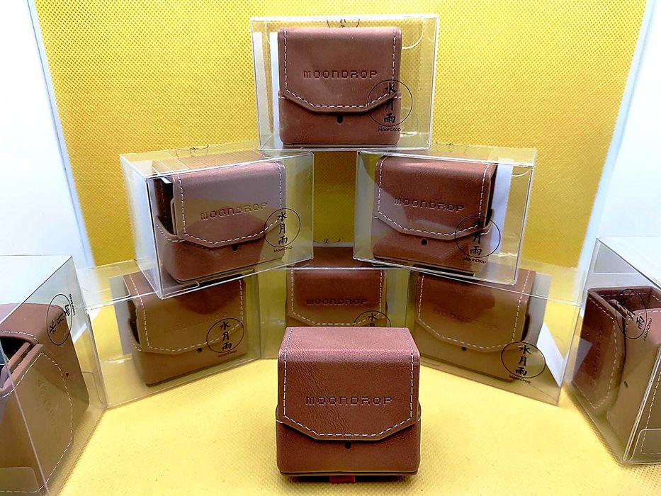 Кожаный чехол для наушников Moondrop Space Travel 1 / 2 / 2 Ultra