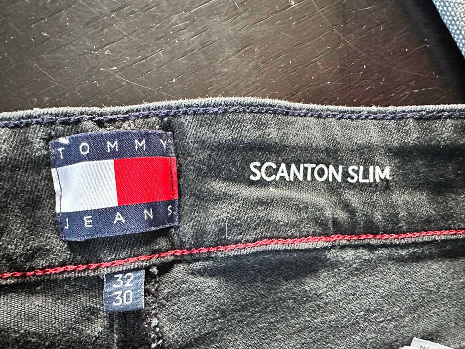 Tommy Hilfiger Scanton 32/30 Spodnie Piękne Slim