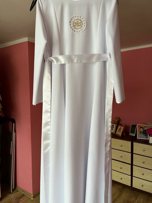 Alba + bolerko do pierwszej komunii świętej Wymiary w opisie