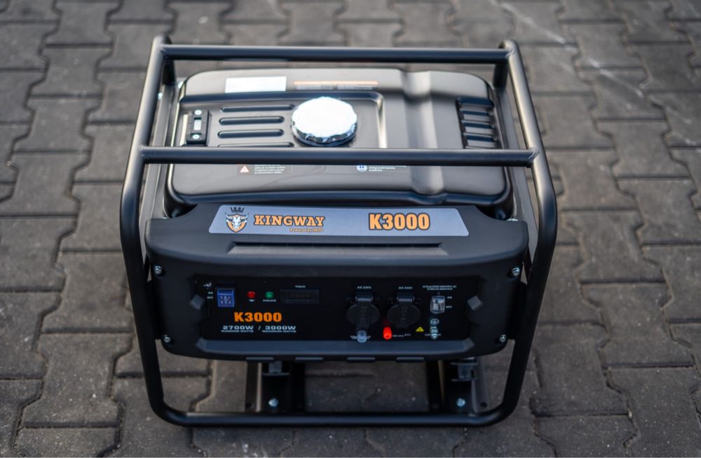 NOWY Agregat prądotwórczy 3kW 230V Pewny do domu i budowy PROMOCJA