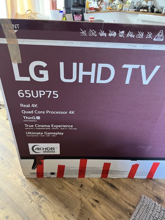 USZKODZONE - telewizor LG 65UP75 2021