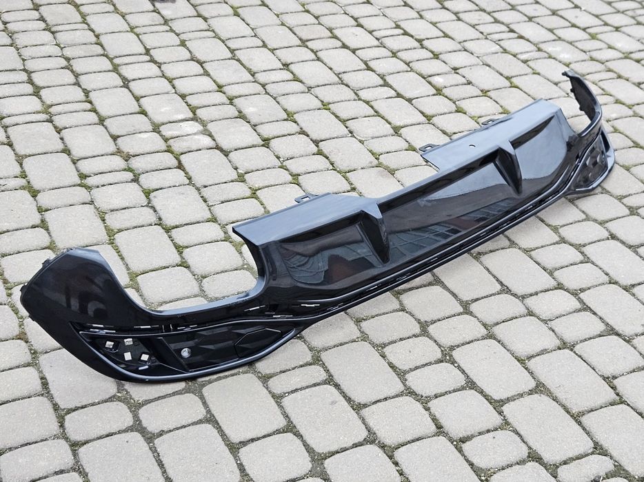 Накладка Бампера Audi A5 S5 B10 дифузор Audi s-Line Спойлер нижній S5