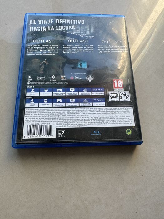 Jogo outlast ps4