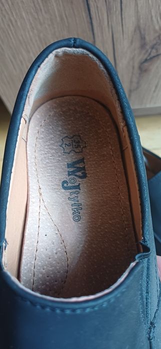 Buty wizytowe chłopięce, wsuwane,  Komunia
