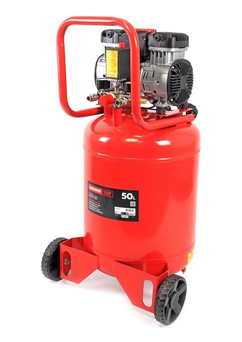 Compressor de Ar Silencioso MADER 50L 1.5 kW 254 L/min 8 Bar LL29
