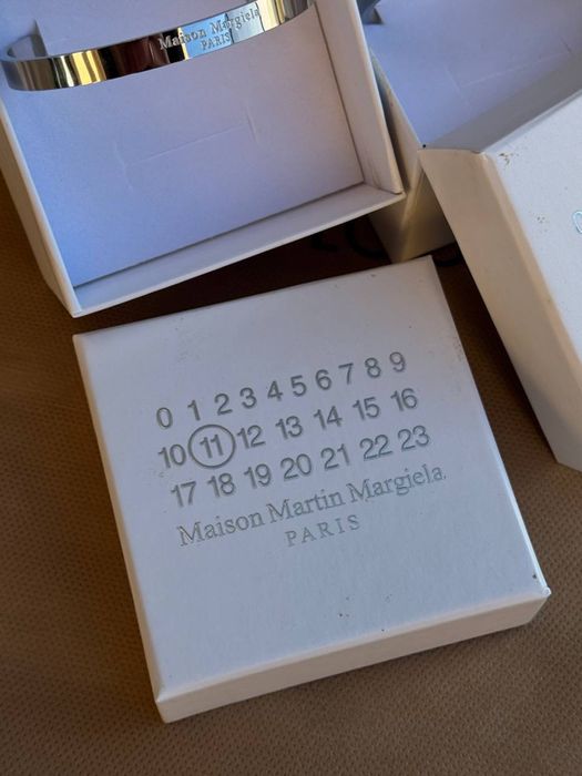 Браслет Maison Margiela мужской серебряный Мейсон Марджела MM6