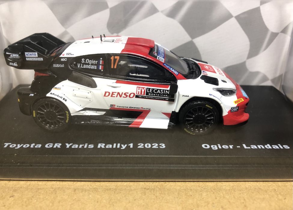 Miniaturas de carros de rali rally wrc