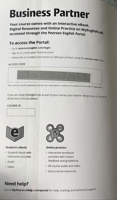 Business Partner B1+  Pearson