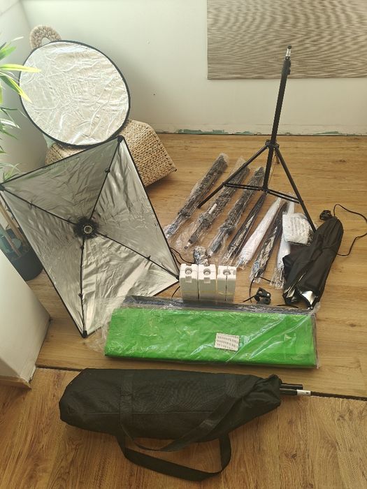 Kit Iluminação para estúdio fotográfico