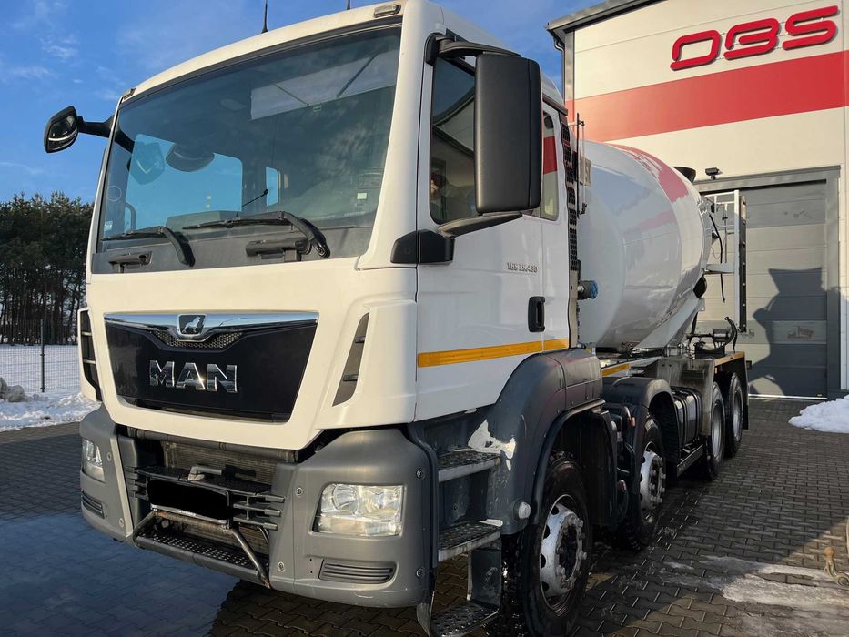 Betonomieszarka 9m, MAN 35.430