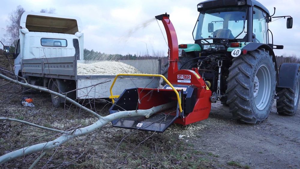 Rębak tarczowy REMET RT-720 == rozdrabniacz do gałęzi NOWY