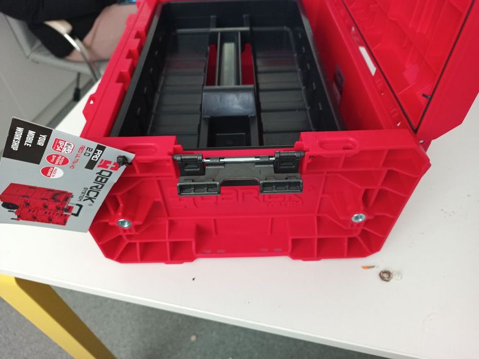 Кейс QBRICK SYSTEM PRO Technician Case 2.0 RED  і ящик Lux-tools