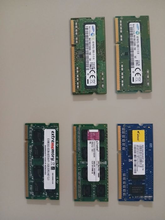 Memórias Notebook