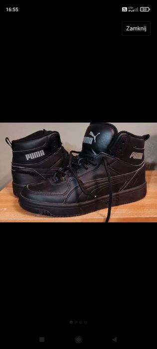 Czarne buty Puma