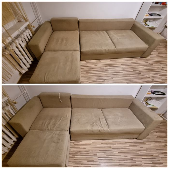 Pranie tapicerki meblowej PODSUSZANIE MATERIAŁU Ozonowanie pomieszczeń