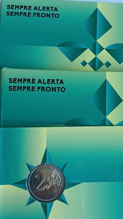 Moeda de 2 euros prof. Camilo Castelo Branco