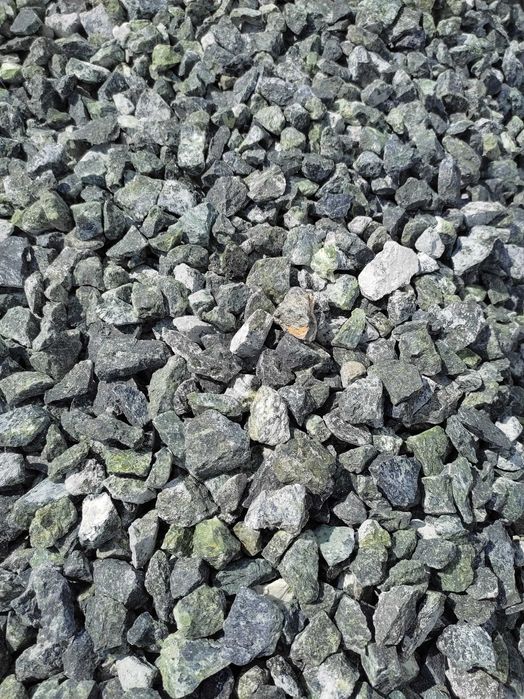 kamień ozdobny ogrodowy GRYS SERPENTYNIT zielono-niebieskI